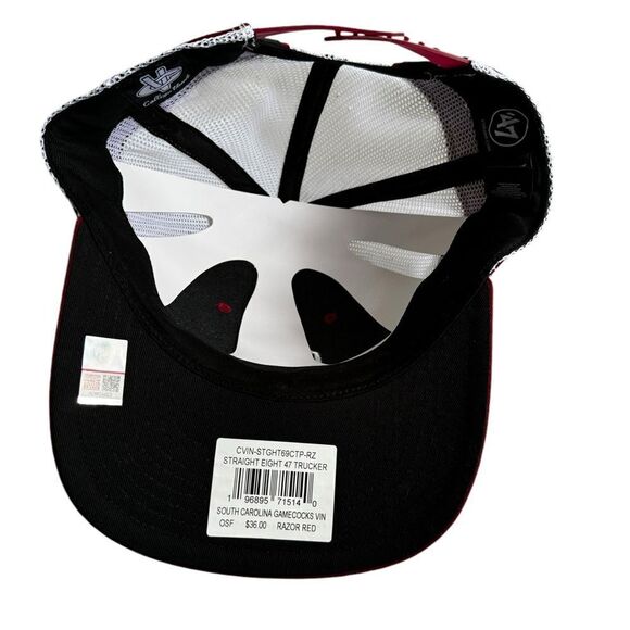 ‘47 Brand USC Gamecocks adjustable Trucker Hat NWT - Picture 4 of 5